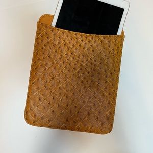 Brand new without tag faux croc iPad holder